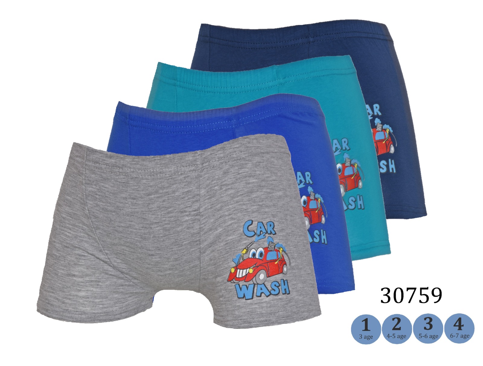шорты для мальчиков (аппликация) 30759