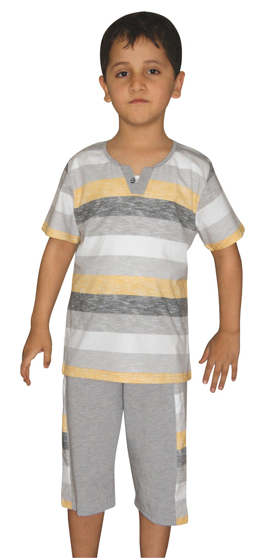 Пижамы для мальчиков с шортами (с футболкой) 89821