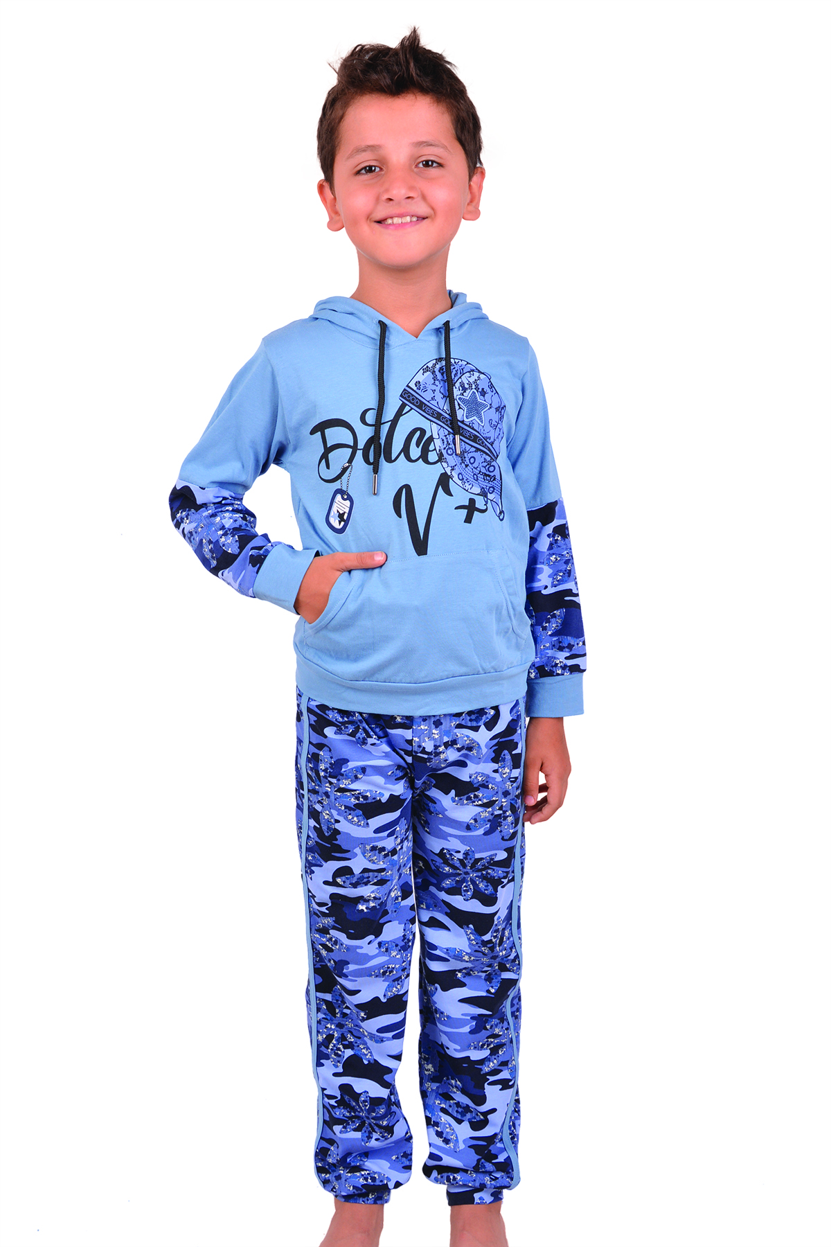Пижамы для мальчиков с капри 89110