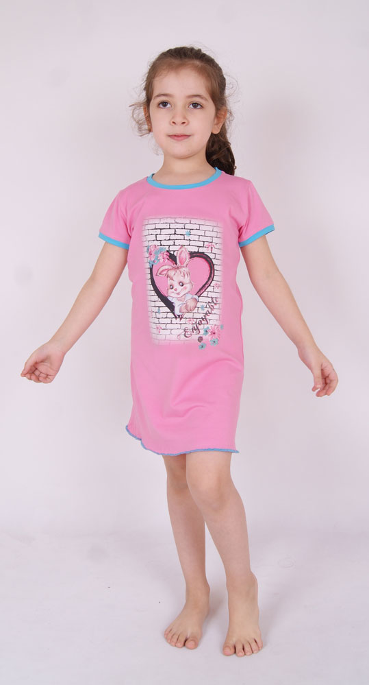Сорочки для девочек (короткий рукав) 85593